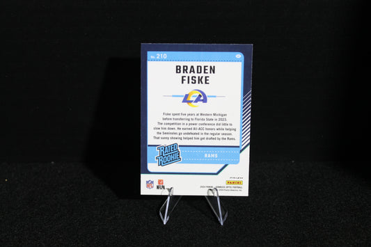Brandon Fiske - 2024 Donruss Optic - Purple Shock - Rated Rookie