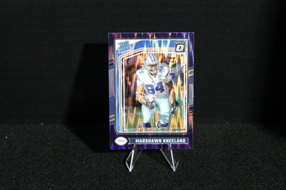 Marshawn Kneeland - 2024 Donruss Optic - Purple Shock - Rated Rookie
