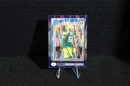 Edgerrin Cooper - 2024 Donruss Optic - Purple Shock - Rated Rookie