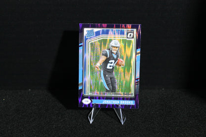 Jonathon Brooks - 2024 Donruss Optic - Purple Shock - Rated Rookie