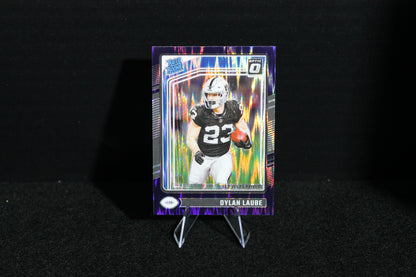 Dylan Laube - 2024 Donruss Optic - Purple Shock - Rated Rookie