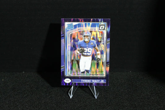 Tyrone Tracy Jr. - 2024 Donruss Optic - Purple Shock - Rated Rookie