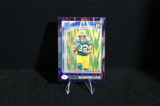 MarShawn Lloyd - 2024 Donruss Optic - Purple Shock - Rated Rookie