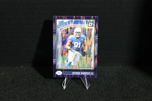 Byron Murphy II - 2024 Donruss Optic - Purple Shock - Rated Rookie