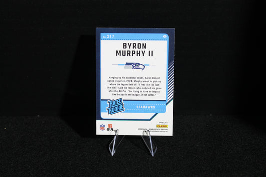Byron Murphy II - 2024 Donruss Optic - Purple Shock - Rated Rookie