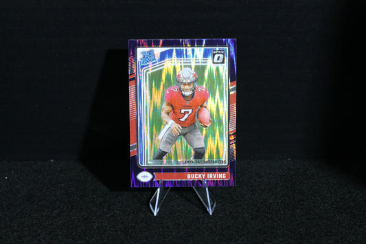 Bucky Irving - 2024 Donruss Optic - Purple Shock - Rated Rookie