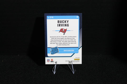 Bucky Irving - 2024 Donruss Optic - Purple Shock - Rated Rookie