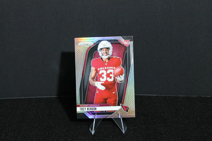 Trey Benson - 2024 Panini Prizm - Silver Prizm - Rookie Variation