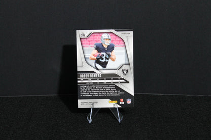 Brock Bowers - 2024 Panini Prizm - Green Wave - Rookie