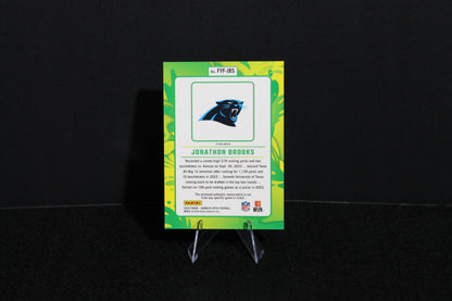 Jonathan Brooks - 2024 Donruss Optic - First Year Fresh Patch - Rookie
