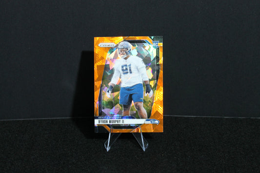 Byron Murphy II - 2024 Panini Prizm - Orange Ice - Rookie