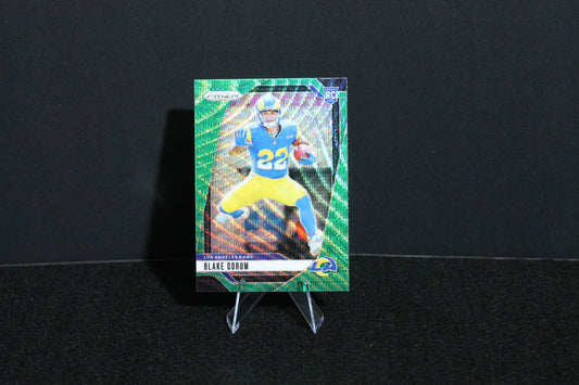 Blake Corum - 2024 Panini Prizm - Green Wave - Rookie