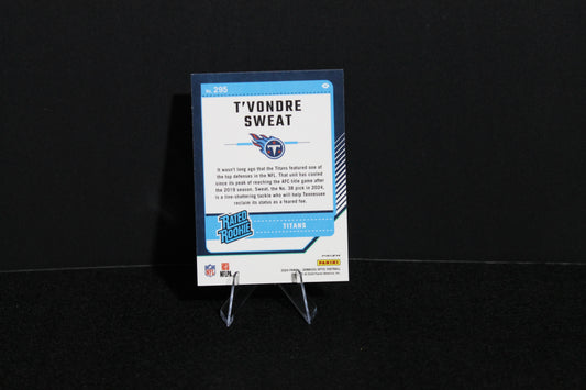 T'Vondre Sweat - 2024 Donruss Optic - Holo - Rookie Recruits