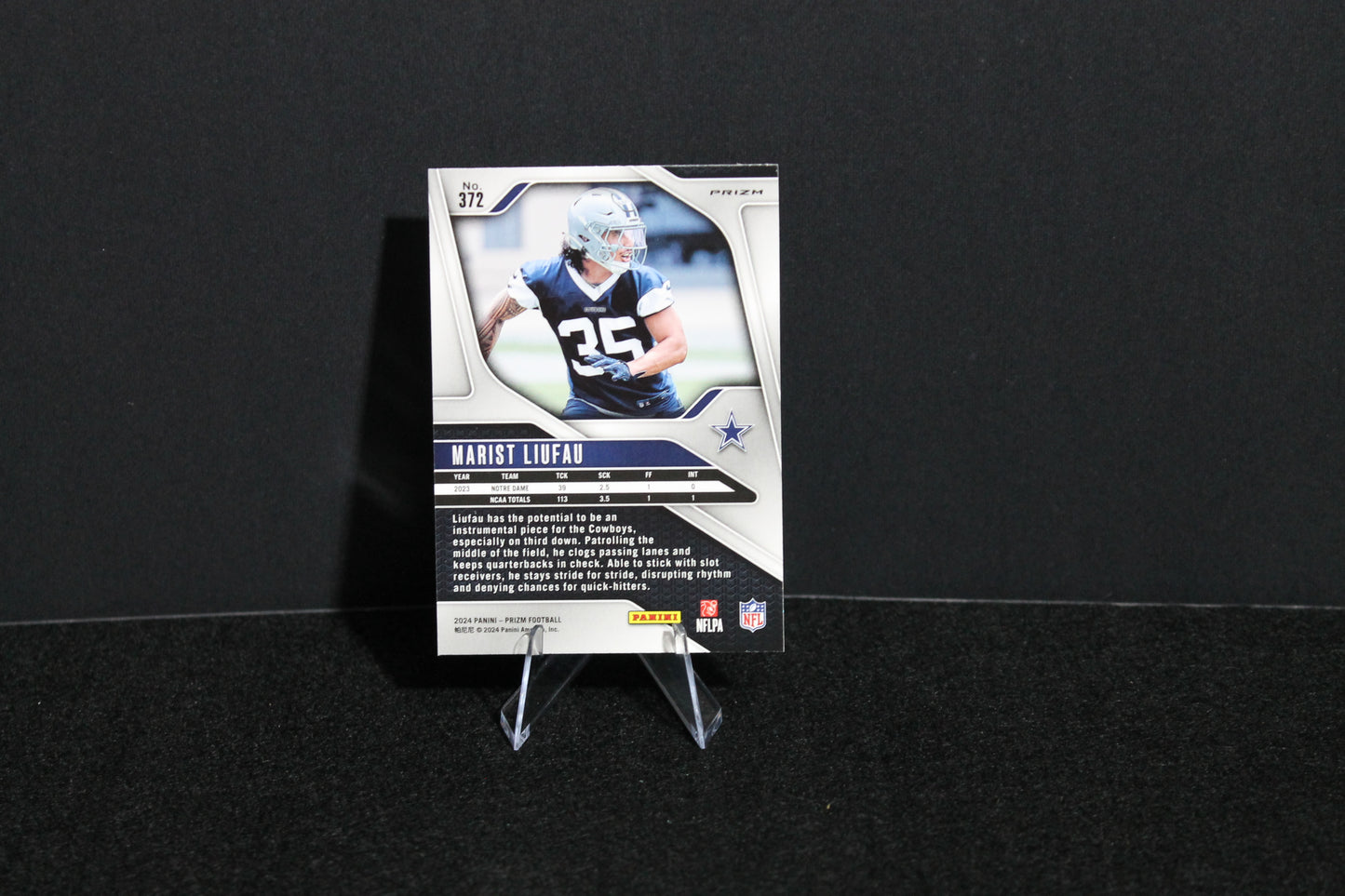 Marist Liufau - 2024 Panini Prizm - Disco - Rookie