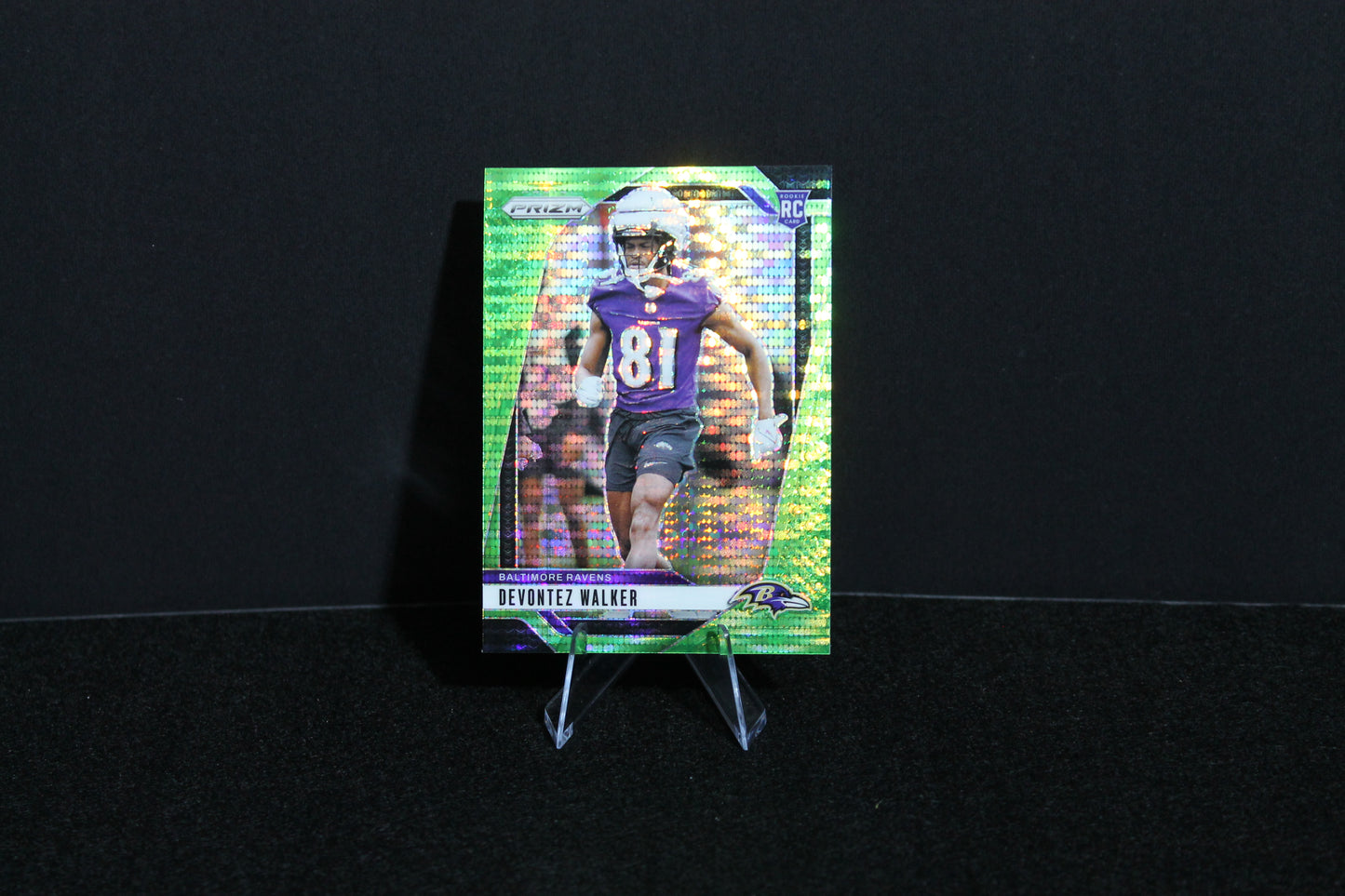 Devontez Walker - 2024 Panini Prizm - Neon Green Pulsar - Rookie