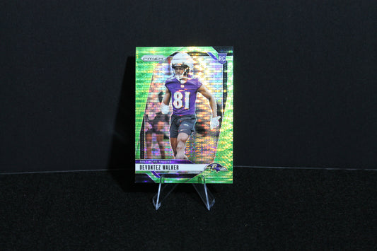 Devontez Walker - 2024 Panini Prizm - Neon Green Pulsar - Rookie