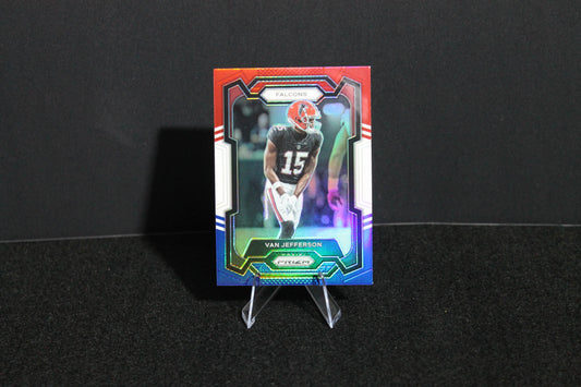 Van Jefferson - 2023 Panini Prizm - Red White & Blue Prizm