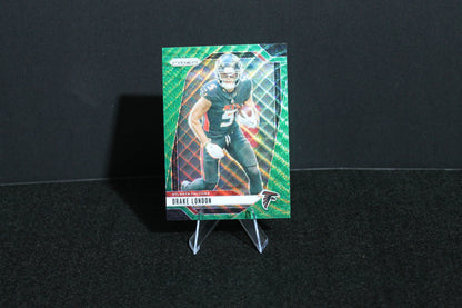 Drake London - 2024 Panini Prizm - Green Wave Prizm