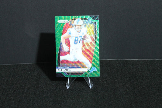 Sam LaPorta - 2024 Panini Prizm - Green Wave Prizm