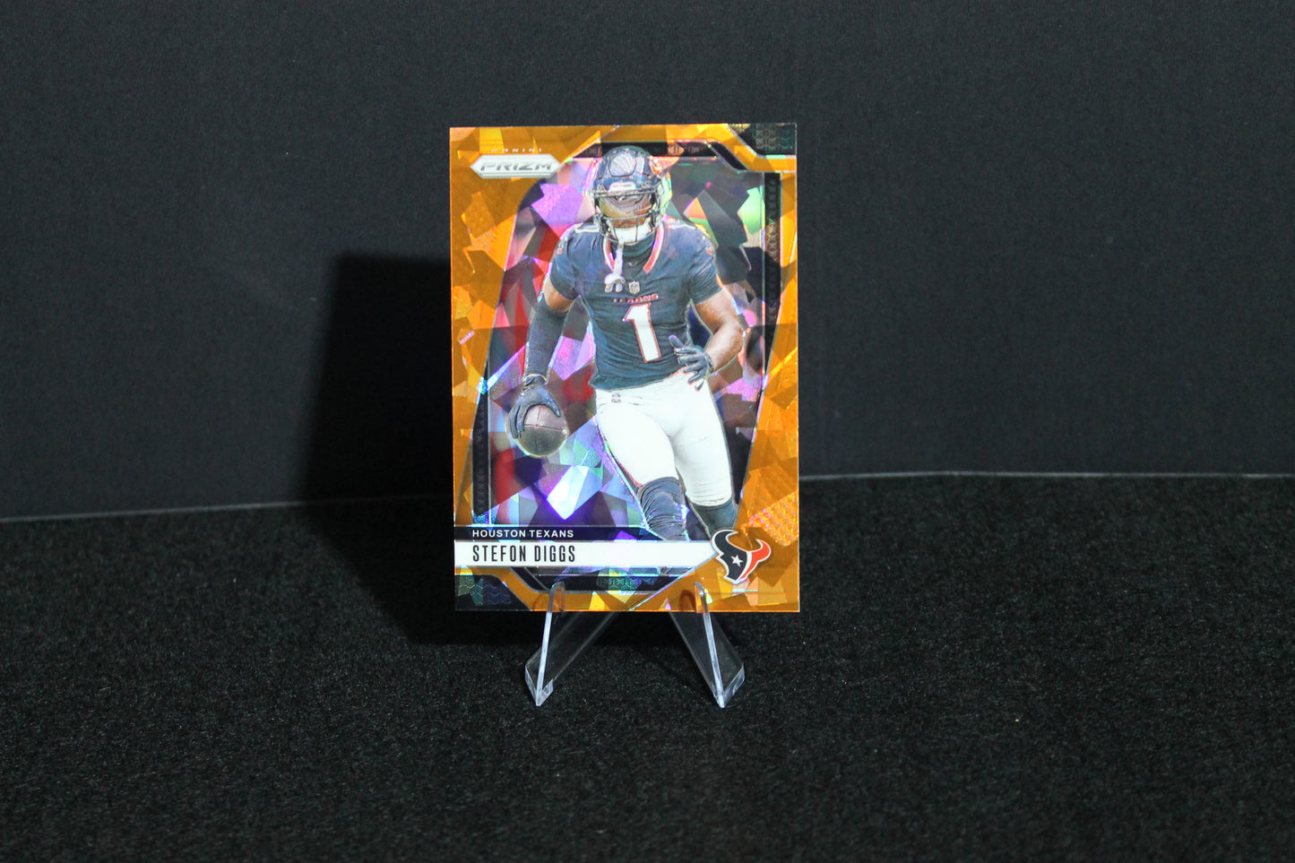 Stefon Diggs - 2024 Panini Prizm - Orange Ice