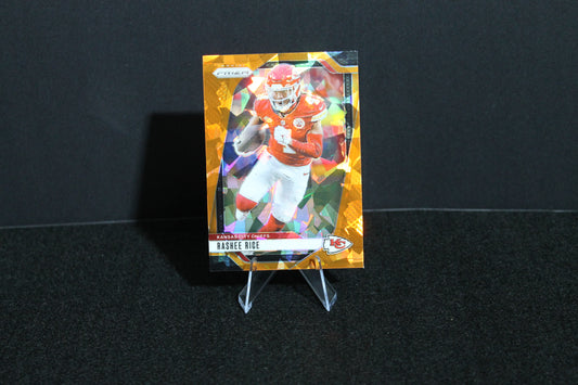Rashee Rice - 2024 Panini Prizm - Orange Ice