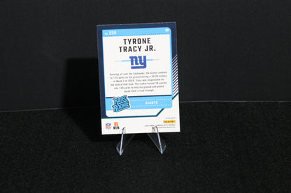 Tyrone Tracy Jr. - 2024 Donruss Optic - Blue Hyper - Rated Rookie