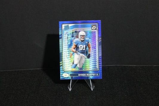 Byron Murphy II - 2024 Donruss Optic - Blue Hyper - Rated Rookie