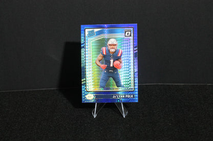 Ja'Lynn Polk - 2024 Donruss Optic - Blue Hyper - Rated Rookie