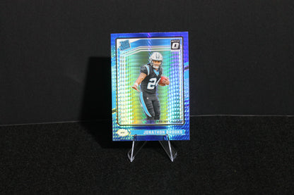 Jonathan Brooks - 2024 Donruss Optic - Blue Hyper - Rated Rookie