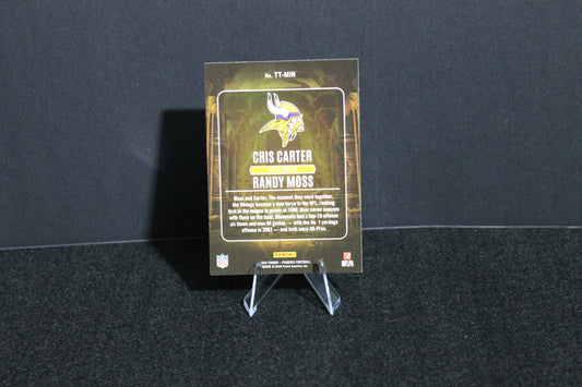 Chris Carter & Randy Moss - 2024 Panini Phoenix - Treasured Tandems