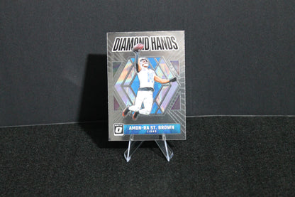Amon-Ra St. Brown - 2024 Donruss Optic - Diamond Hands