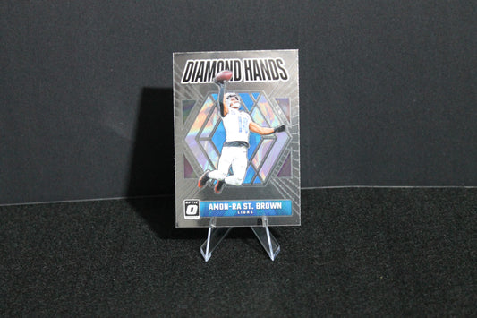 Amon-Ra St. Brown - 2024 Donruss Optic - Diamond Hands