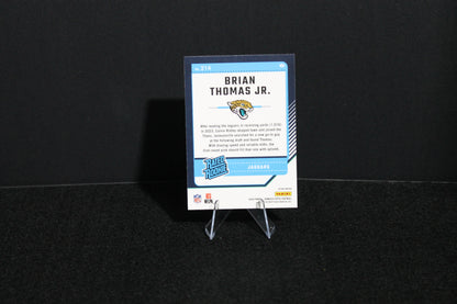 Brian Thomas Jr. - 2024 Donruss Optic - Blue Hyper - Rated Rookie