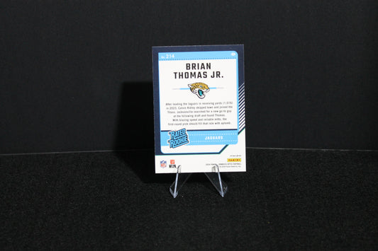 Brian Thomas Jr. - 2024 Donruss Optic - Blue Hyper - Rated Rookie