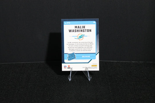 Malik Washington - 2024 Donruss Optic - Holo - Rated Rookie