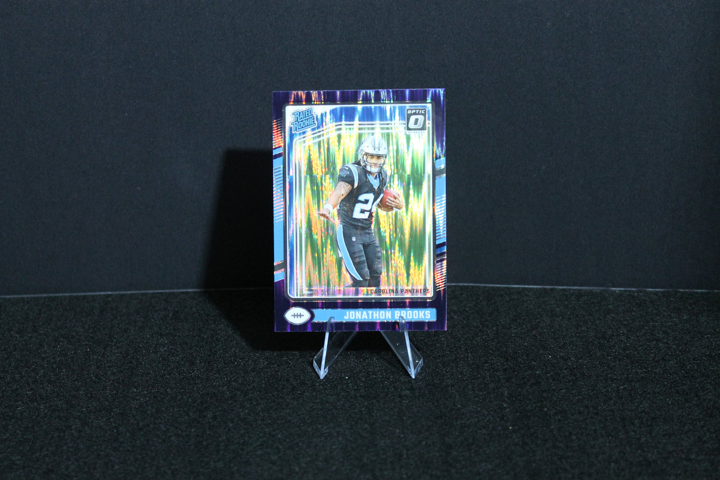 Jonathan Brooks - 2024 Donruss Optic - Purple Shock - Rated Rookie