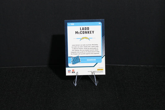 Ladd McConkey - 2024 Donruss Optic - Purple Shock - Rated Rookie