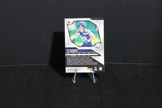 AJ Barner - 2024 Panini Prizm - Green Prizm - Rookie