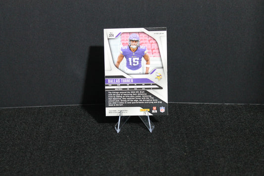 Dallas Turner - 2024 Panini Prizm - Silver Prizm - Rookie
