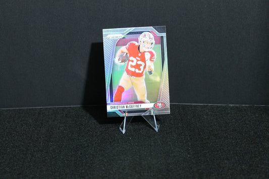 Christian McCaffrey - 2024 Panini Prizm - Silver Prizm