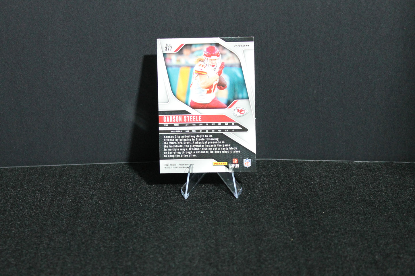 Carson Steele - 2024 Panini Prizm - Disco - Rookie