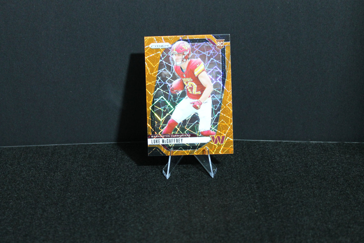 Luke McCaffrey - 2024 Panini Prizm - Lazer - Rookie