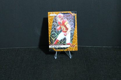 Luke McCaffrey - 2024 Panini Prizm - Lazer - Rookie