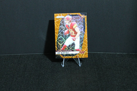 Luke McCaffrey - 2024 Panini Prizm - Lazer - Rookie