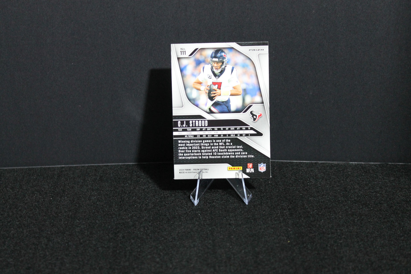 C.J. Stroud - 2024 Panini Prizm - Lazer