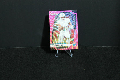 Raheem Mostert - 2024 Panini Prizm - Pink Wave