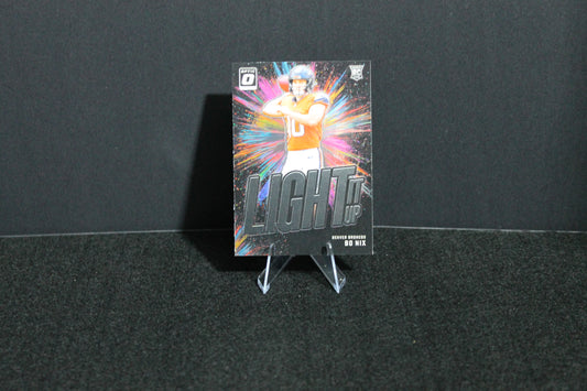 Bo Nix - 2024 Donruss Optic - Light It Up - Rookie