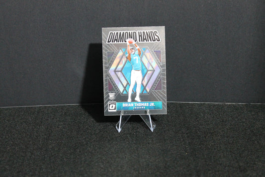 Brian Thomas Jr. - 2024 Donruss Optic - Diamond Hands - Rookie