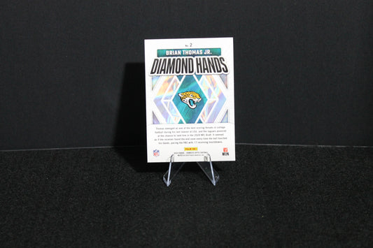 Brian Thomas Jr. - 2024 Donruss Optic - Diamond Hands - Rookie