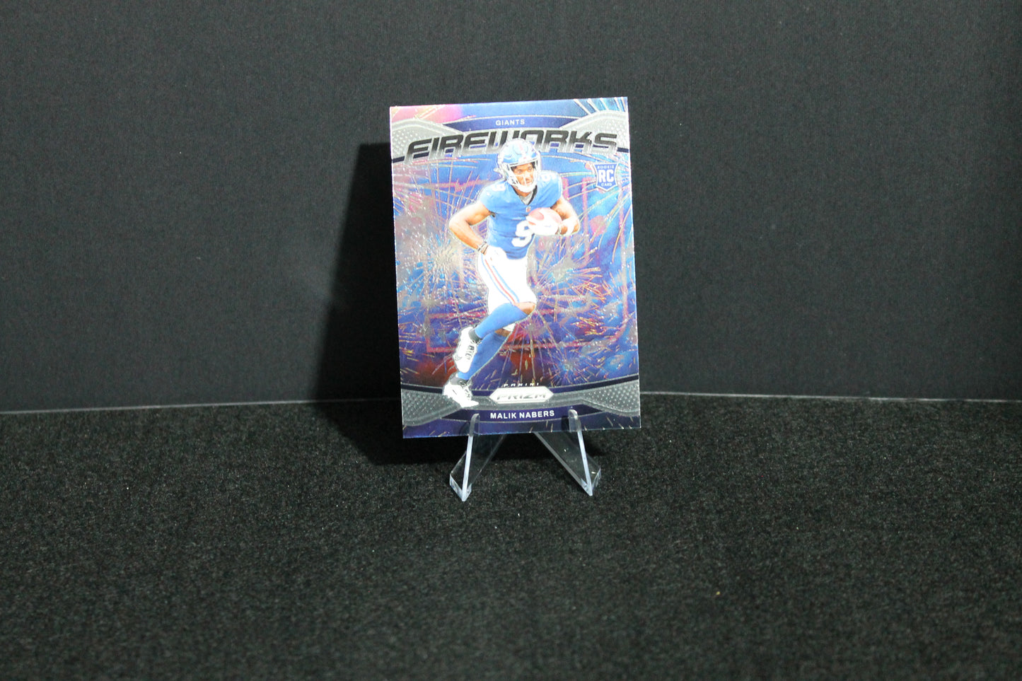 Malik Nabers - 2024 Panini Prizm - Fireworks - Rookie